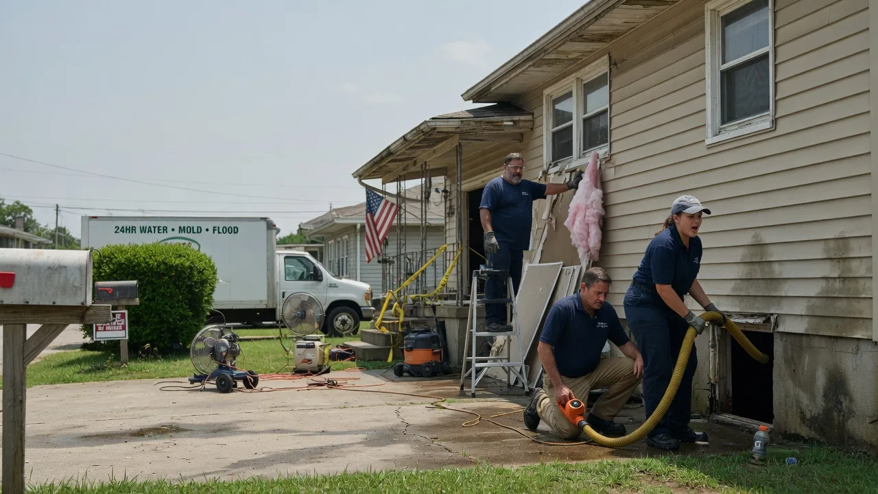 Water Damage Repair in Midway Park, NC near me
